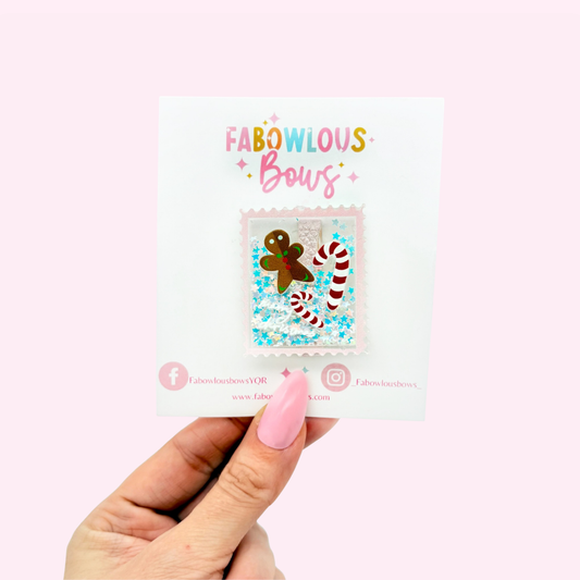 Candy Cane Stamp // Confetti Clip