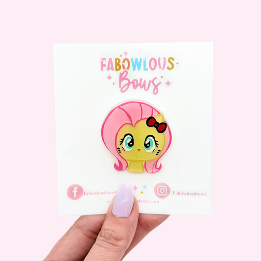 MLP Flutter // Acrylic Clip (3 for 10)