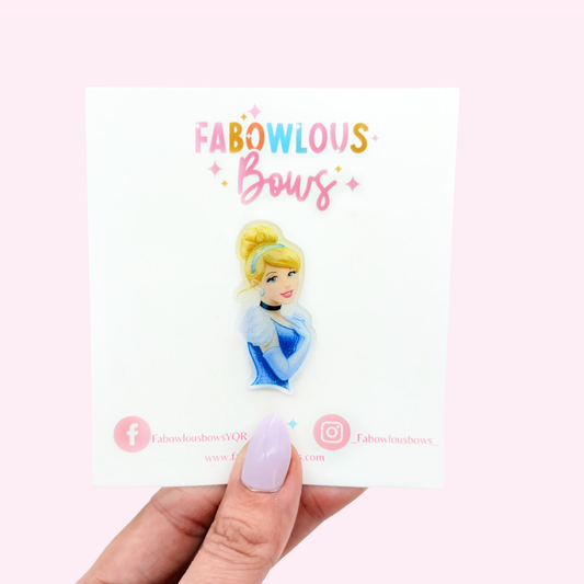 C Princess // Acrylic Clip (3 for 10)