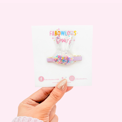 Pastel Bunny • Confetti Clip