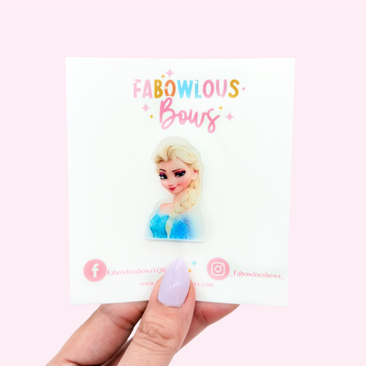 E Princess // Acrylic Clip (3 for 10)