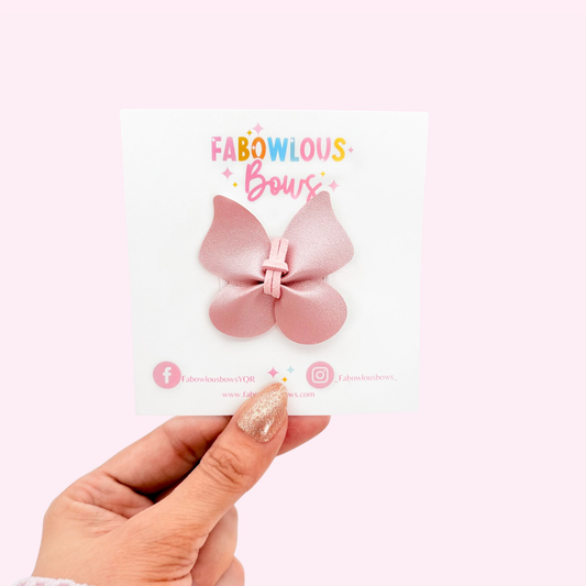Butterfly Clip • Purple/Pink