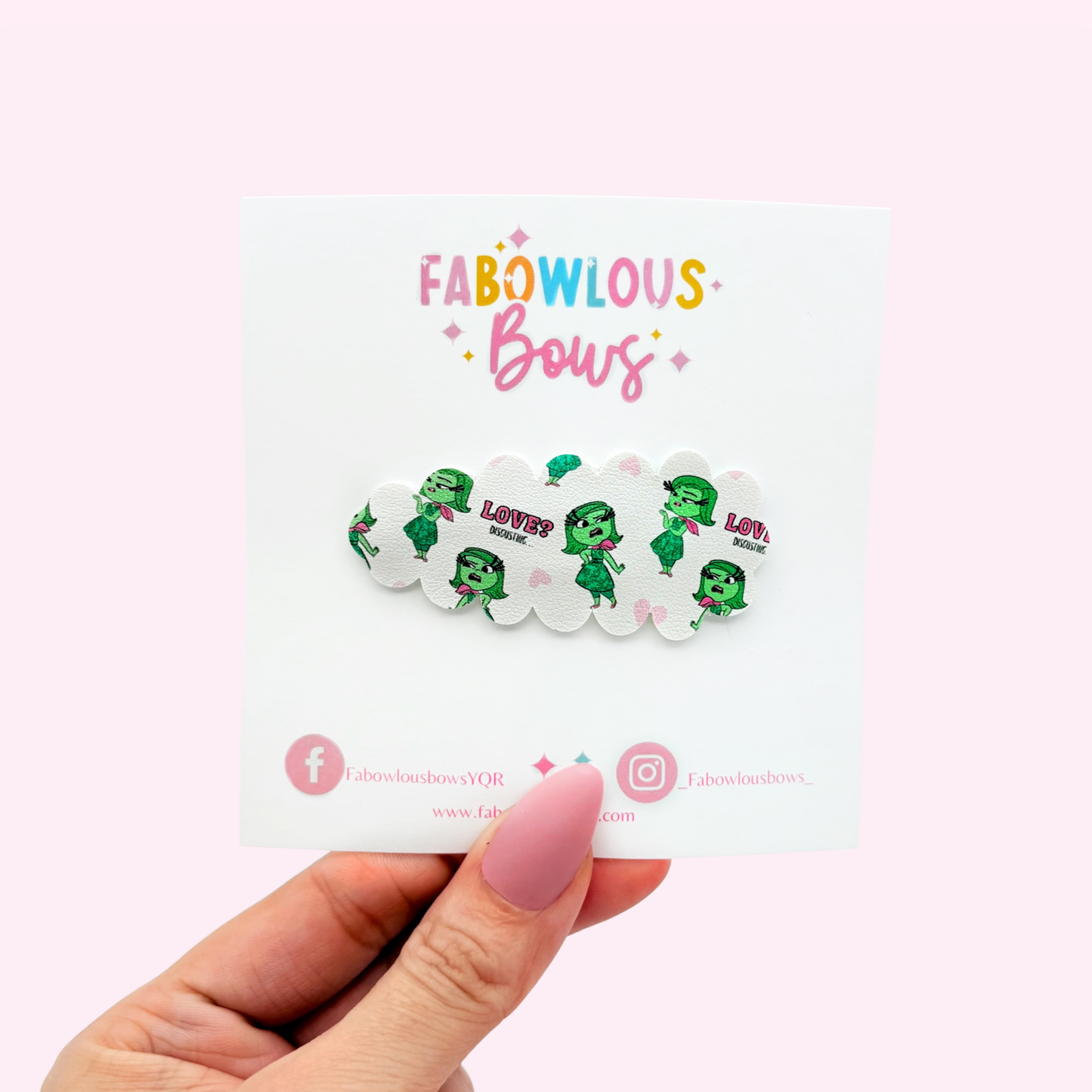 Love.. Disgusting - Snap Clip - 3 for $10