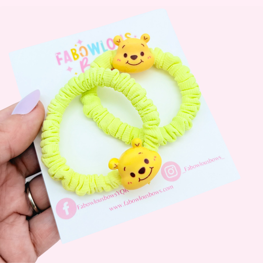 Cuddly Bear // Hair Tie Set