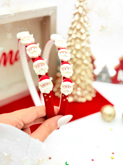 Velvet Santa Headband