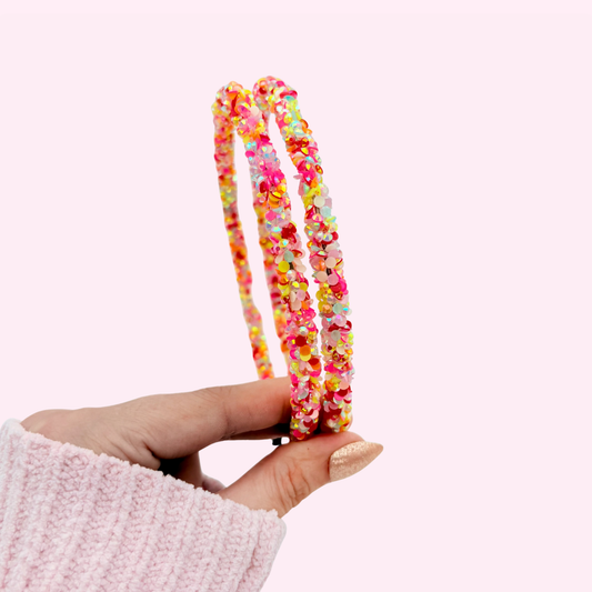 Glimmer Rainbow • Rhinestone Headband