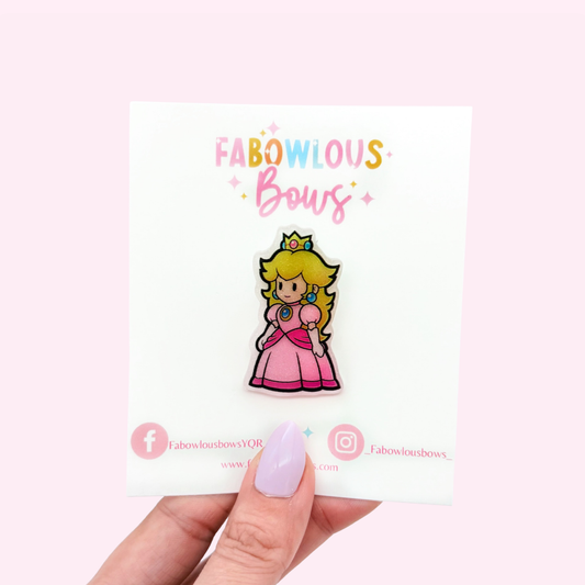 Princess P // Acrylic Clip (3 for 10)
