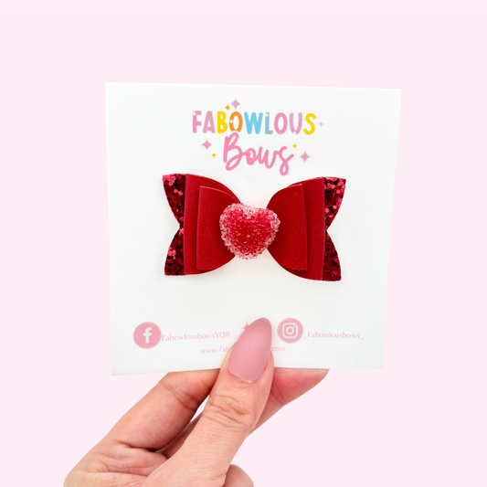 Jelly Tots - Red Glitter