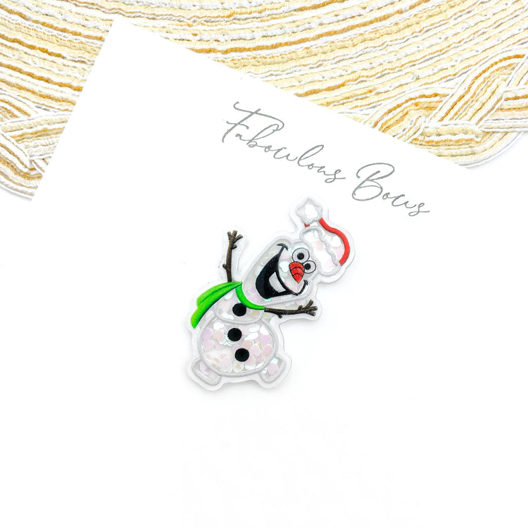 Happy Snowman // Confetti Clip