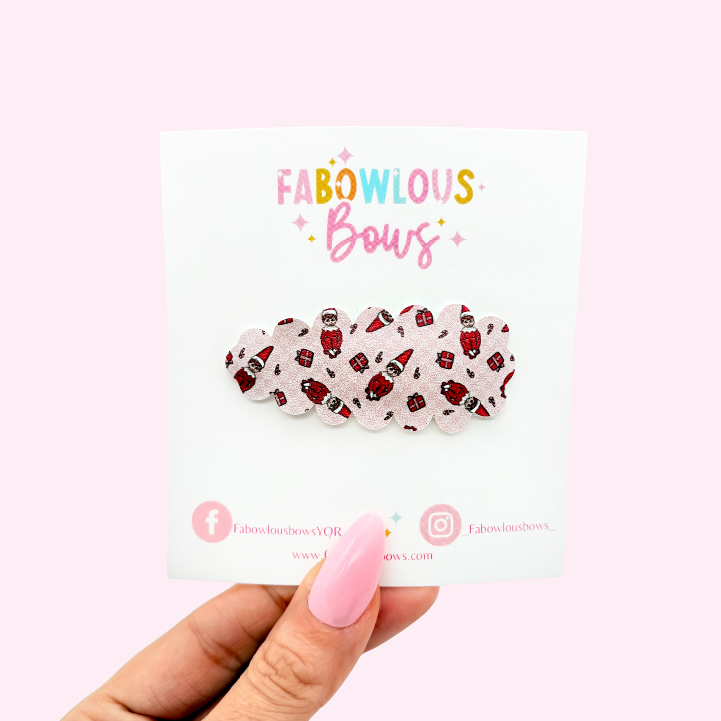 Christmas Elf // Snap Clip - 3 for $10