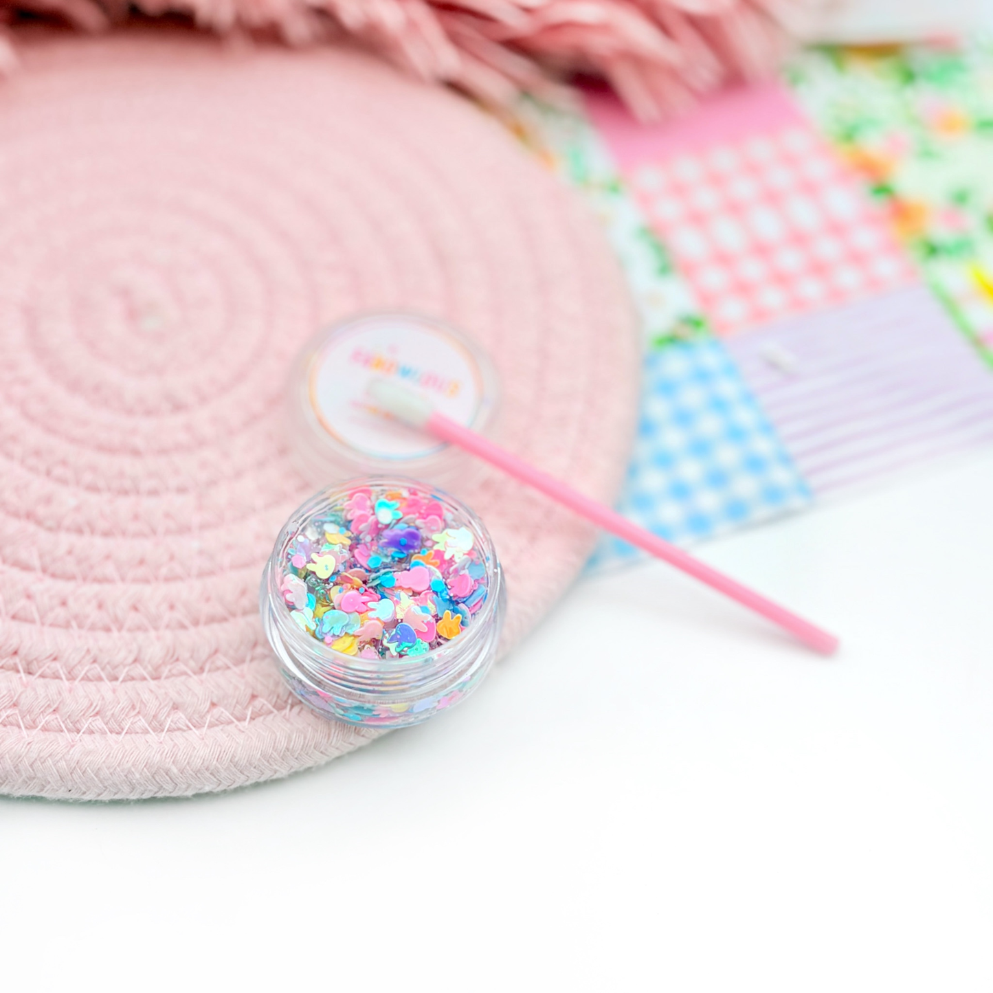 Glitter Hair Gel • Pastel Bunnies