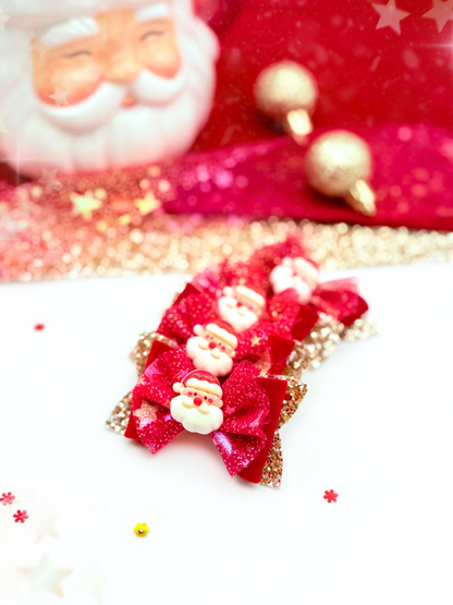 Starry Santa // Elegant Tulle Bow