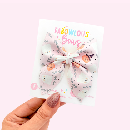 Pink Elegant Boo • Sailor Bow