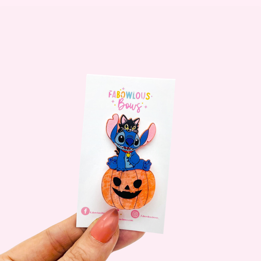 Ohana Halloween // Acrylic Clip (3 for 10)