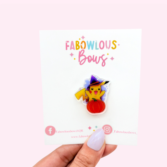 Pikaboo // Acrylic Clip (3 for 10)
