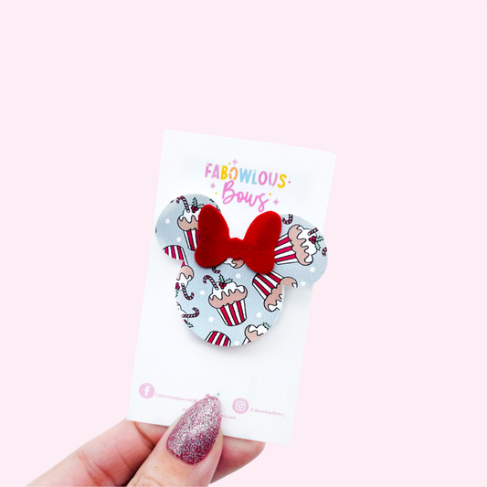 Christmas Cupcakes // Silhouette Clip