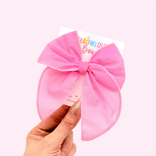 Strawberry Pink • Waterproof Fable Bow