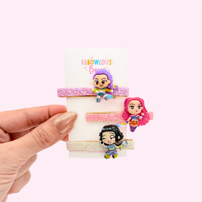 KPop • Bar Clip Set