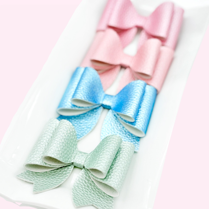Frosted Matte Winter // Sweetheart Bow
