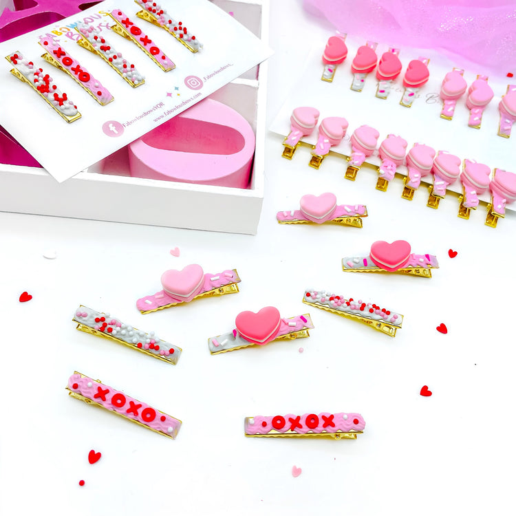 Macaron Pink Sprinkles // Bar Clip