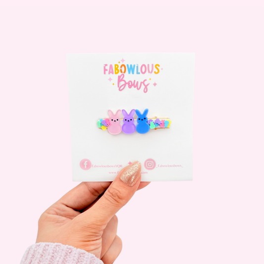 Spring Peeps • Confetti Bar Clip