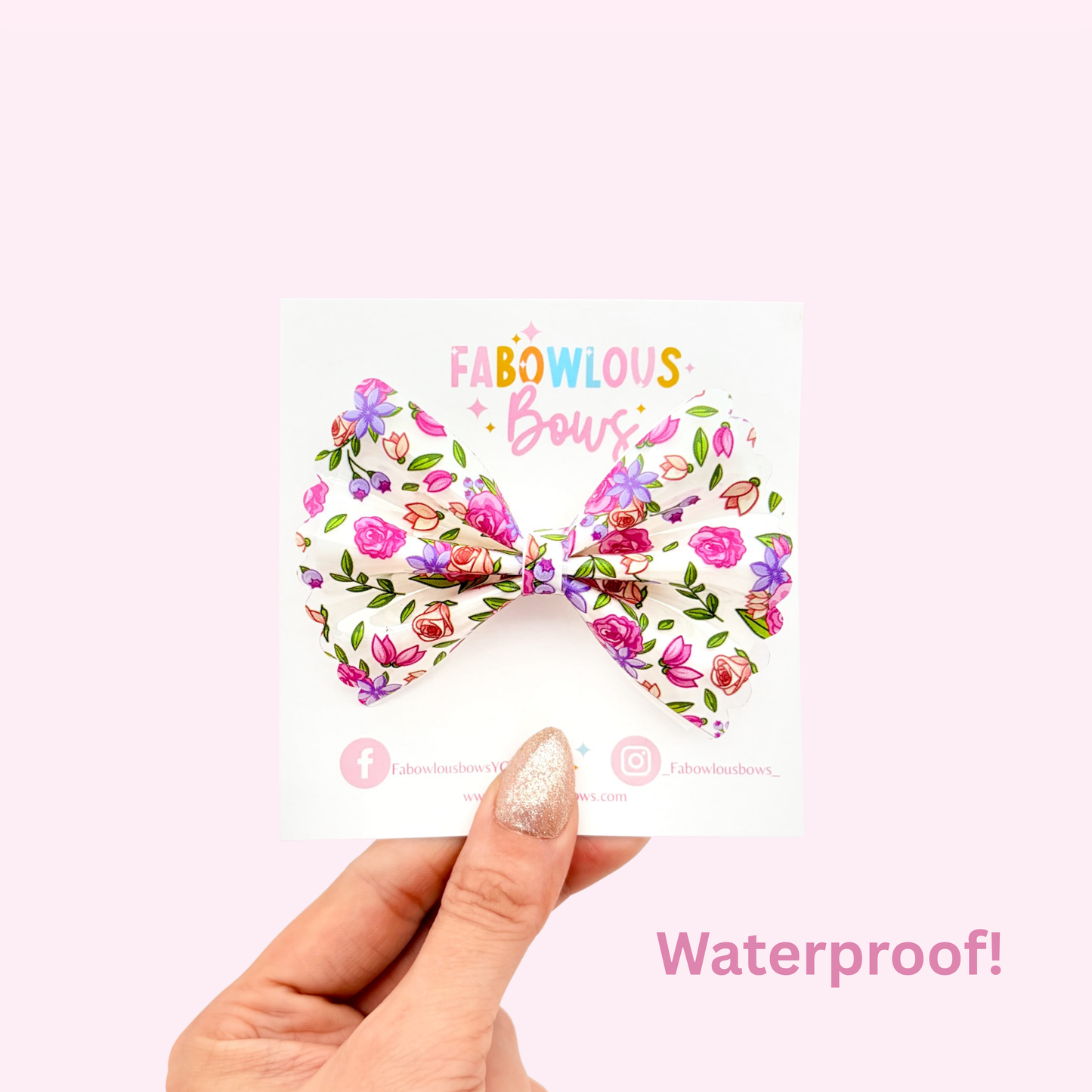 Summer Floral • Waterproof Pinch