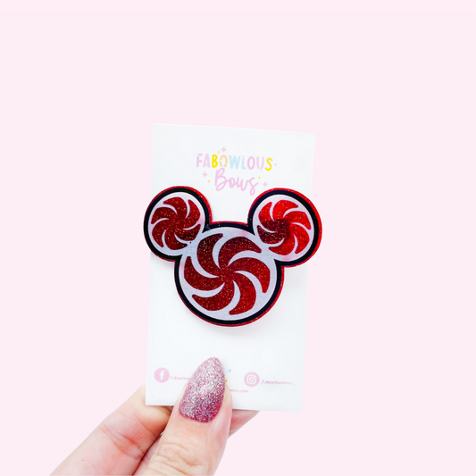 Mouse Mints // Acrylic Clip (3 for 10)