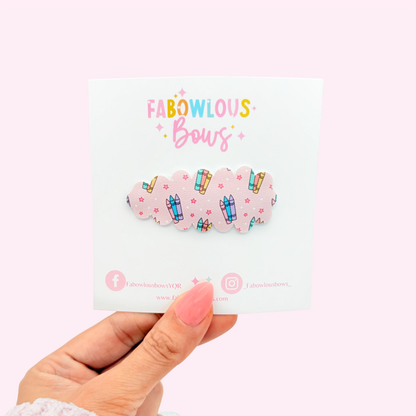 Cutie Crayons • Snap Clip • 3 for $10