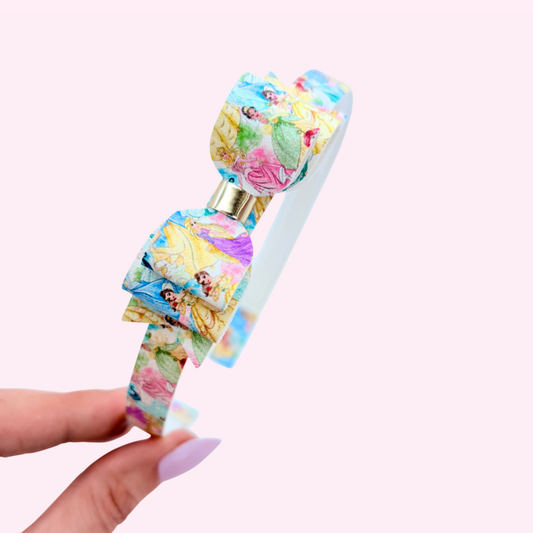 Princesses // Printed Headband
