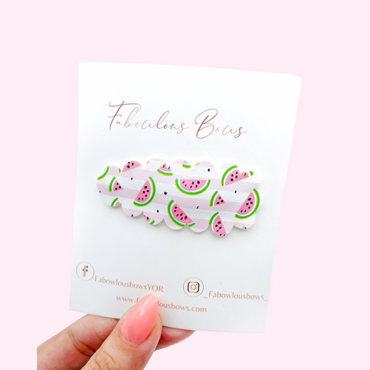 Pink Watermelons // Snap Clip (3 for 10)
