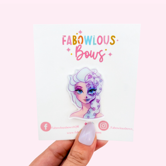 Frosty Frights Queen  // Acrylic Clip (3 for 10)