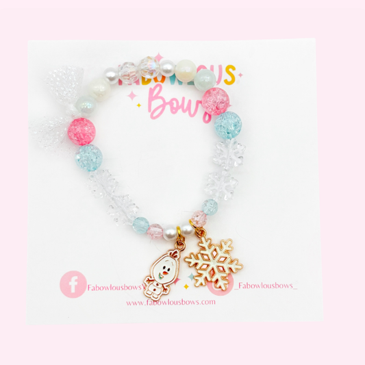 Happy Snowman // Bracelet