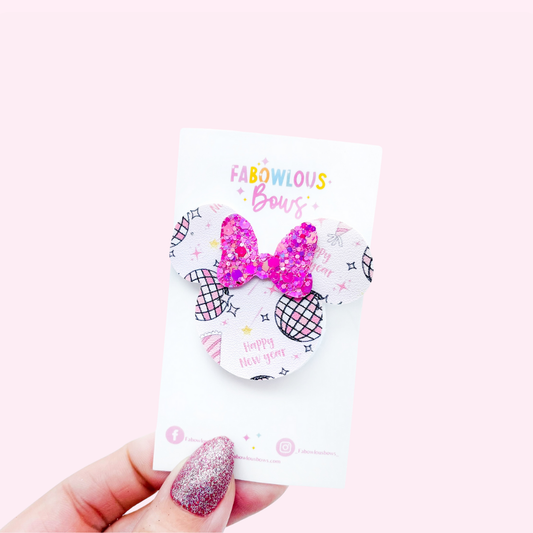 Pink NYE // Silhouette Clip