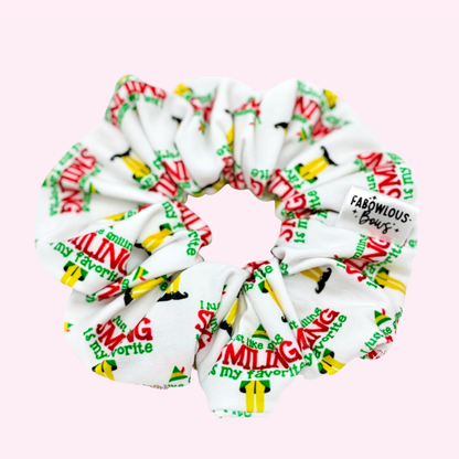 Smiling Is My Favourite // Scrunchie 3 for $25
