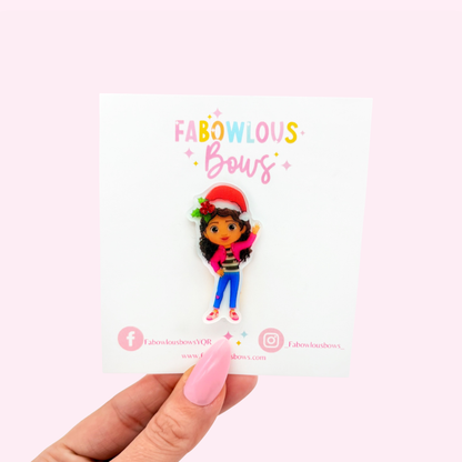 Dollhouse // Acrylic Clip (3 for 10)