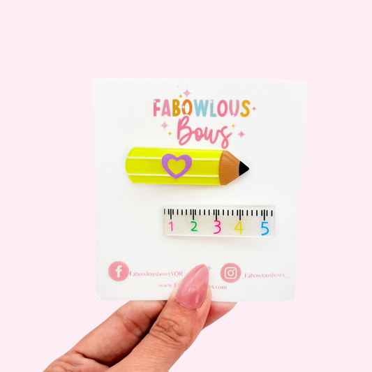 School Studies // Bar Clip Set