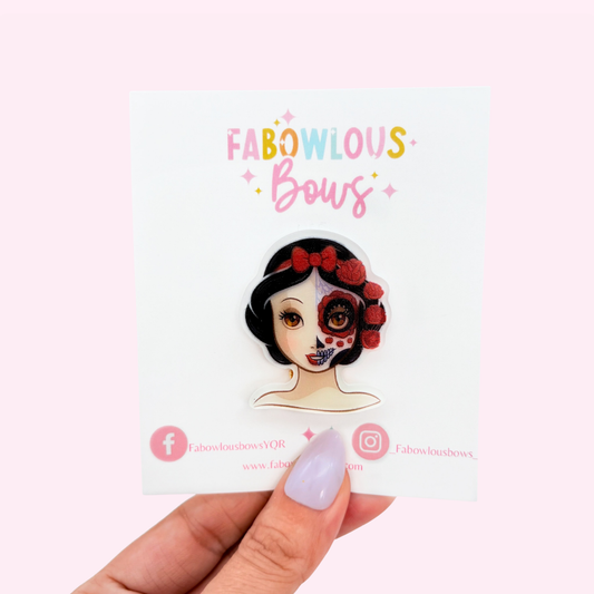 Poison Apple Princess // Acrylic Clip (3 for 10)