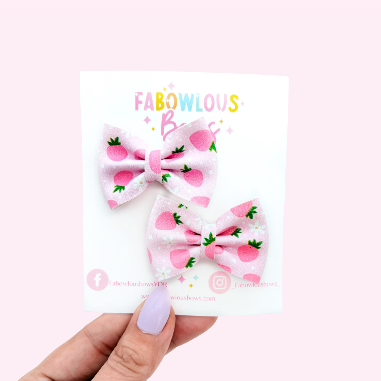Strawberry Fields // Mini Pinch Pigtails