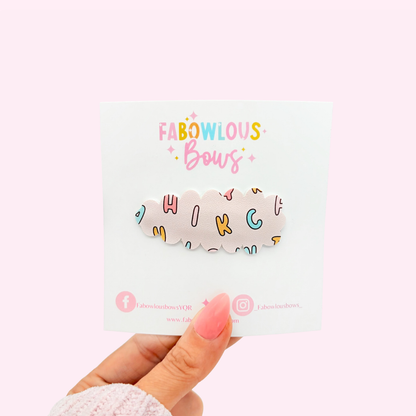Alphabet • Snap Clip • 3 for $10