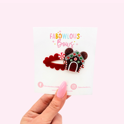 Gingerbread Mouse House // Deluxe Clip