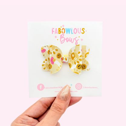 Sun & Smiles • 2.5” Dainty Bow