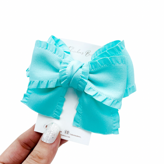 Large Elegant Ribbon // Teal