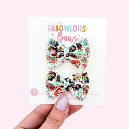 Princess Mix // Mini Pinch Pigtails