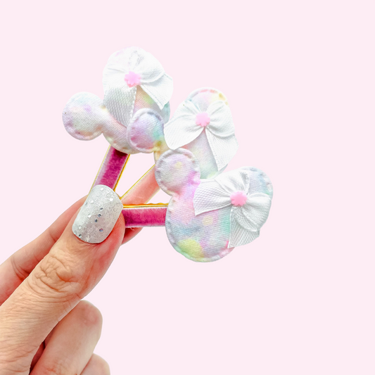 Pastel Tie Dye MM // Bar Clip