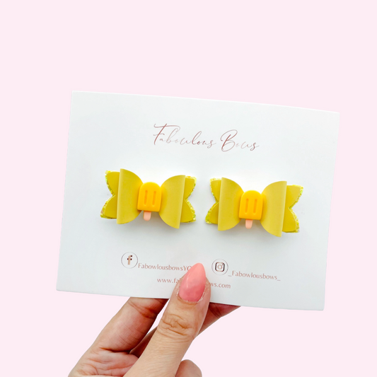 Micro Popsicles // Yellow Pigtails