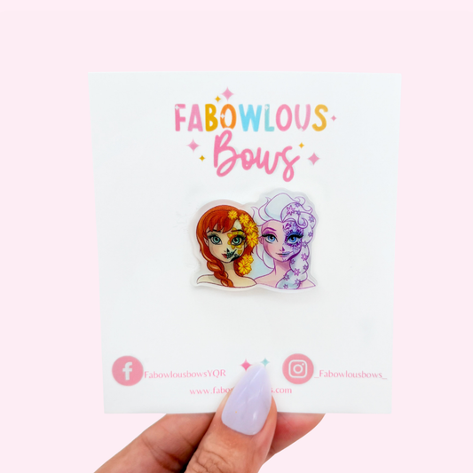 Frosty Frights Sisters // Acrylic Clip (3 for 10)