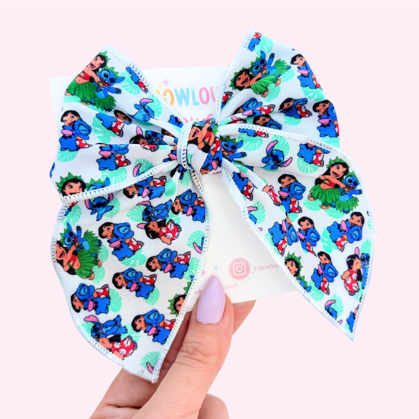 Ohana // Fabric Fable Bow
