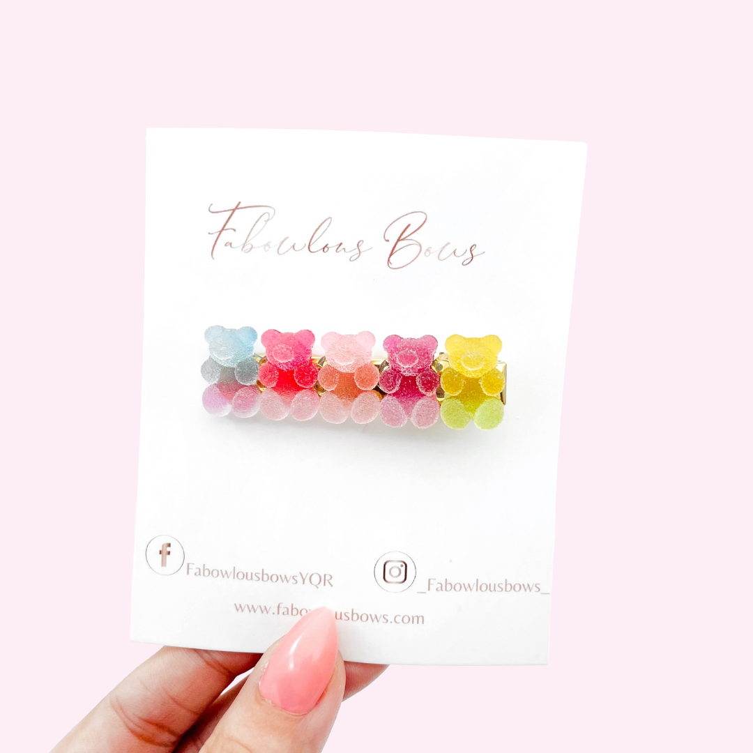 Frosted Gummy Bears // Bar Clip