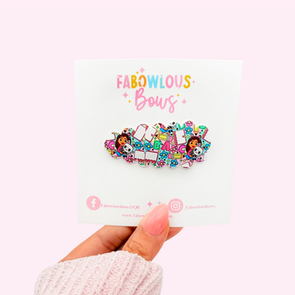 Dollhouse • Snap Clip • 3 for $10