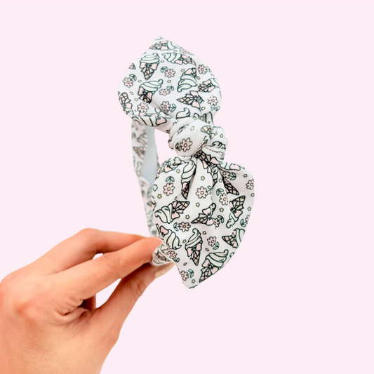 Sugar Ice Dreams • Knotted Fabric Headband